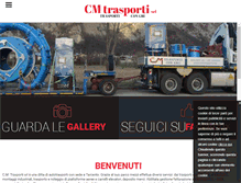 Tablet Screenshot of cmtrasporti.net